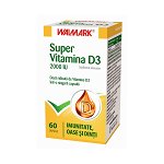 Super Vitamina D3 2000IU Walmark 60 capsule (Ambalaj: 60 capsule), Walmark