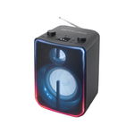 Boxa Bluetooth Party Box cu Baterie MUSE M-1802 DJ, 1800 mAH, 60W, Display LED, Lumini colorate, Negru, MUSE