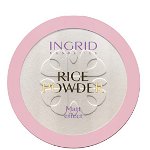 Pudra translucida profesionala pentru matifiere Ingrid Cosmetics Rice Powder, 8 g