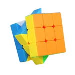 Cub Magic 3x3x3, Monster Go by GAN, Cloud Cube pink 356MG, Stickerless, 267CUB, BV