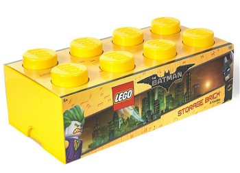 Cutie depozitare Lego Batman 2x4 galben