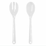 Ustensile de servit salată Quid Viba Transparent Plastic (28 x 6 x 0,5 cm) (2 pcs), Quid