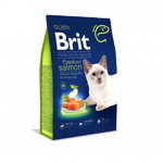 Hrana Uscata Brit Premium by Nature Cat Sterilized Salmon 8 kg, Brit