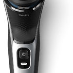 Aparat de ras Philips Shaver Seria 3000 S3143/00, fara fir, Sistem de lame PowerCut cu 27 de lame cu ascuţire automată, capete flexibile 5D, 60 min, barbierit umed si uscat, lavabil (Negru), Philips