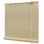 Jaluzele rulabile, 150 x 220 cm, bambus natural, vidaXL