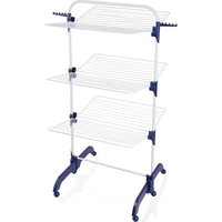 Uscator de Rufe Comfort Tower 420 81529 Alb/Albastru, Leifheit