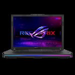 Laptop Gaming ASUS ROG Strix SCAR 18, G834JZR-N6042, 18-inch, QHD+ 16:10 (2560 x1600, WQXGA), ROG Nebula Display, I9-14900HX, Intel® UHD Graphics, RTX4080, 240Hz, 2x DDR5 SO-DIMM slots 2x PCIe, DDR5 32GB, 1TB PCIe® 4.0 NVMe™ M.2 Performance, Asus