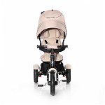 Tricicleta copii multifunctionala BERTONI-LORELLI Neo Air LOR5517, 12 luni+, bej-negru