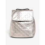 Rucsac roz deschis metalic matlasat - MISSGUIDED