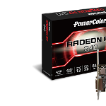 Placa video POWERCOLOR AXR7 240 2GBD5-HLEV2 Radeon R7 240 2GB 64BIT GDDR5