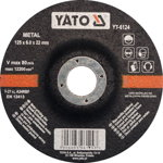 Disc slefuit metal 125X6X22MM Yato YT-6124