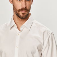 HUGO camasa barbati, culoarea violet, cu guler clasic, slim, HUGO