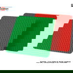 LEGO® 9071 LEGO®  Education, Set 2 plăci de construcție mari DUPLO® 38 x 38 cm, prescolari 1½+ ani, LEGO®