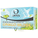 Sapun cu extract de ginkgo biloba, 100 g, Ortos