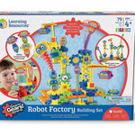 Set de constructie - Gears! Fabrica de robotei, Learning Resources