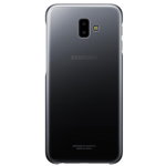 Husa Originala Samsung Gradation Cover J6 Plus pentru Galaxy J6+, Neagra