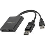 MSTDP122DP, 2-Port DisplayPort MST Hub - 4K 30Hz- DisplayPort to DisplayPort Dual-Monitor Splitter for Dual Monitor Setup (MSTDP122DP) - video splitter - 2 ports, StarTech