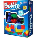 Joc cuburi BEBITO Maxi bloc 24 piese