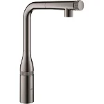 Baterie bucatarie Grohe Essence SmartControl cu dus extractibil pipa L hard graphite, Grohe