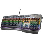 Tastatura Trust GXT 877 Scar cu fir, ng