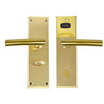 Yala control acces hotelier PNI CH2000R Gold cu cititor de card deschidere pe partea dreapta PNI-CH2000RG, PNI