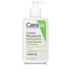 Cerave Face Cleanser Cremă spumantă hidratantă pentru piele normală până la foarte uscată 236ml, CeraVe