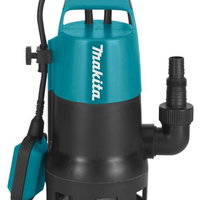Pompa submersibila apa murdara Makita PF0410, cu plutitor, 400 W, 8.4 mc/h, H max. 5 m, IPX8