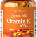 Puritan s Pride Vitamin K 100 mcg 100 tab, Puritan`s Pride