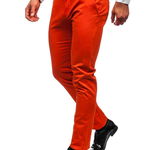 Pantaloni chinos portocaliu bărbati Bolf 1143, BOLF