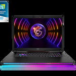 Laptop MSI Gaming Raider GE78HX 13VH, 17" 16:10 QHD+(2560 x 1600), 240Hz, 100% DCI-P3, IPS-level panel, Raptor Lake i9-13980HX Processor 36M Cache, up to 5.60 GHz + Intel HM770, video dedicat NVIDIA GeForce RTX 4080 Laptop GPU 12GB GDDR6, RAM DDR5 16GB*2, SSD 2TB NVMe PCIe Gen4x4 SSD, no ODD, SD