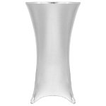 vidaXL Huse elastice de masă, 2 buc., argintiu, 70 cm