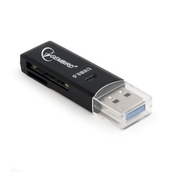 Gembird USB 2.0 internal CF/MD/SM/MS/SDXC/MMC/XD card reader/writer black, Gembird