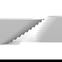 Cada freestanding Coloana Atena 160x73 cm acril alb, Coloana