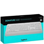Tastatura Logitech Signature K650 Off White PC