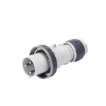 Stecher fisa industriala HP - IP66/IP67/IP68/IP69 - 2P+E 63A >250V d.c. - GREY - 8H - MANTLE TERMINAL, Gewiss