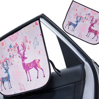 Parasolar auto cu prindere magnetica Deer, Ikonka