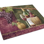 Caroline`s Treasures Carolines Comori PTW2044LCB vin Chateau roma sticlă de tăiere Bord mare Multicolore 12H x 16W, 