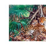 Puzzle Jaguari in jungla