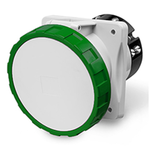 Priza aparenta\n63A 3P+E 10h >50V 100-300Hz Terminal presetupa, Scame