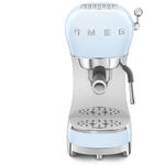 Espressor manual Smeg ECF02PBEU, 1350 W, 15 bar, 1.1 L, 3 setari temperatura (Albastru), Smeg