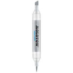 Marker cu varf dublu Molotow Aqua Twin 1mm/2-6mm cool grey 03