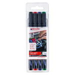 Marker Edding 8407, pentru cabluri, varf 0.3mm, 4 culori la set, RTC Proffice Experience (Be Proffice)