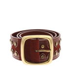 Claudio Orciani STUD DUNA belt Orange, Claudio Orciani