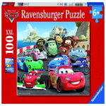 Puzzle Ravensburger - Cars, 100 piese (10615)