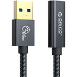 Cablu extensie Orico ACF31-10 USB3.1 GEN2 Type-A Male ,   Type-C Female 1m negru
