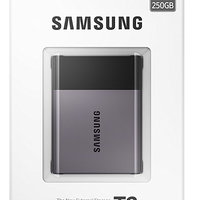 Solid State Drive (SSD) extern Samsung T3 Portable, 250GB, USB 3.0, Negru
