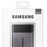 Solid State Drive (SSD) extern Samsung T3 Portable, 250GB, USB 3.0, Negru