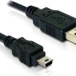 Delock Cablu USB USB-A - miniUSB 1,5 m Negru (82252), Delock