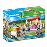 Set de constructie Playmobil Country, Ferma Calutilor, varsta +4 ani, 165 piese