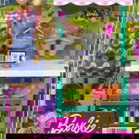 Papusa MATTEL Barbie Farm Fresh Market Playset HCN22